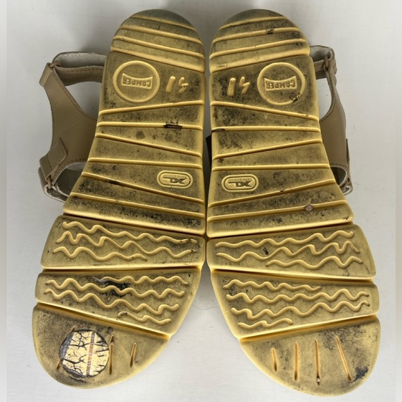 camper sandals women size 41 US 10 Beige Synthetic Ankle Strap Platform - Picture 15 of 16